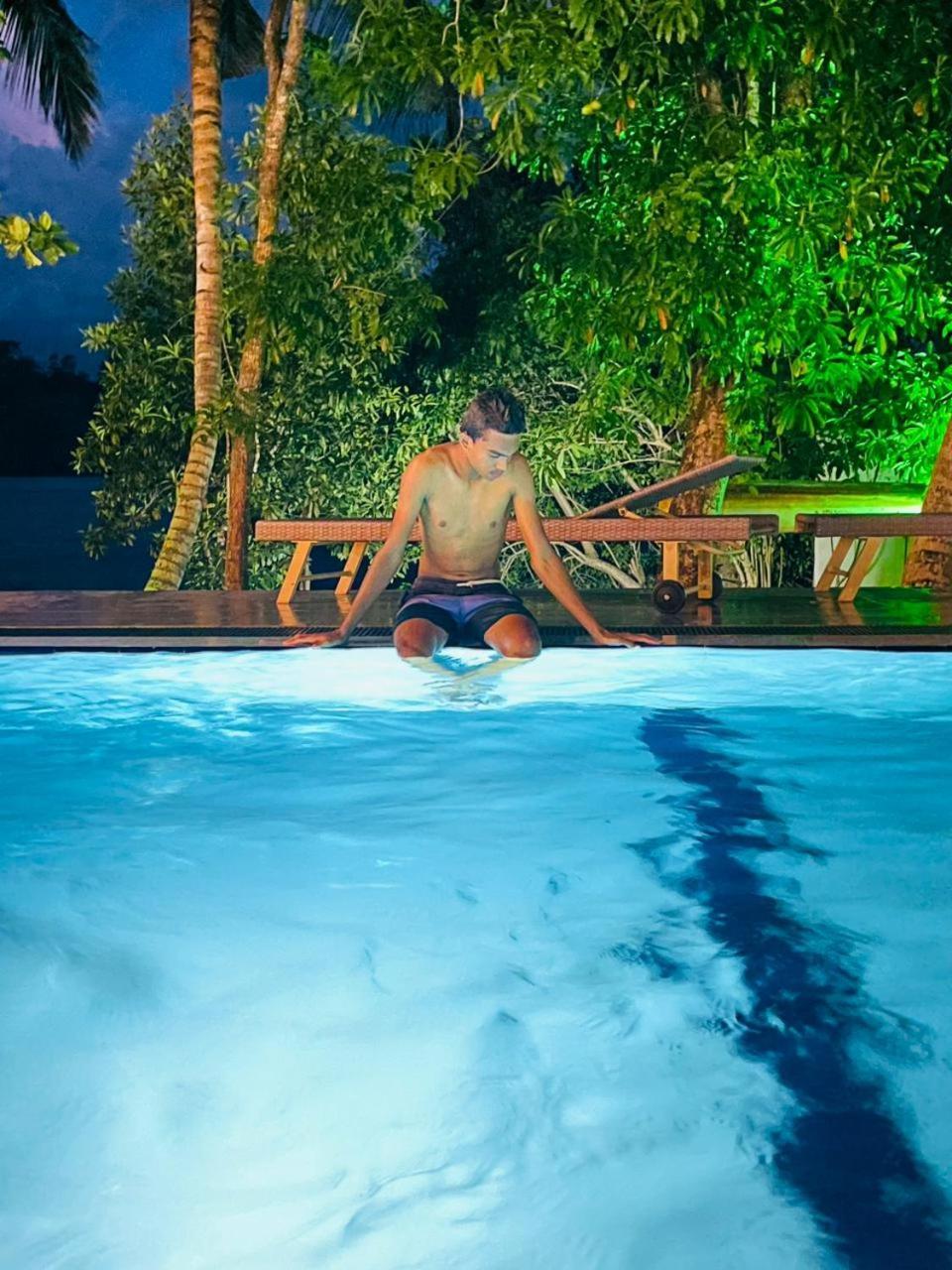 The Green Lagoon Villa Hikkaduwa Eksteriør billede