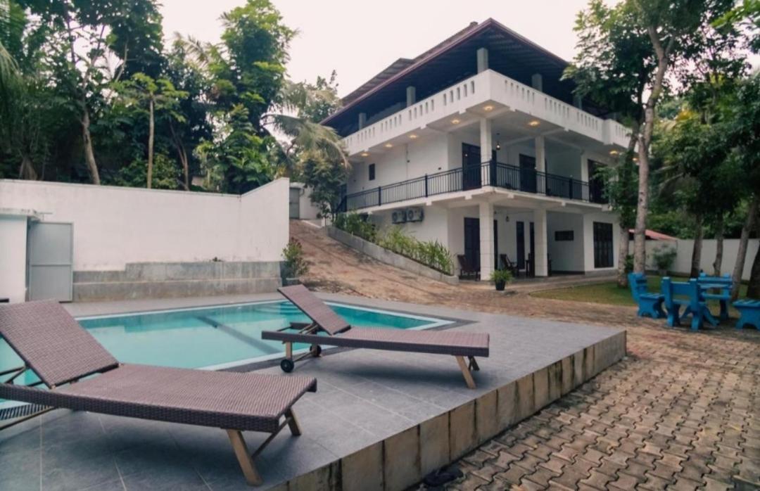 The Green Lagoon Villa Hikkaduwa Eksteriør billede