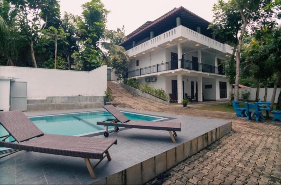 The Green Lagoon Villa Hikkaduwa Eksteriør billede